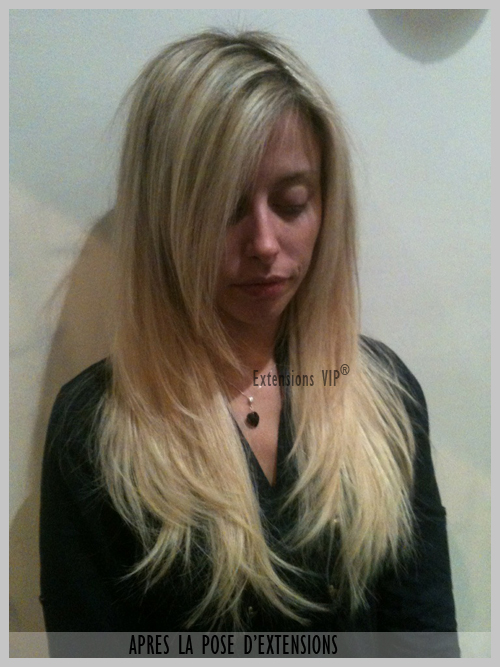 Extension de cheveux indou apres la pose Extension de cheveux indou apres la pose