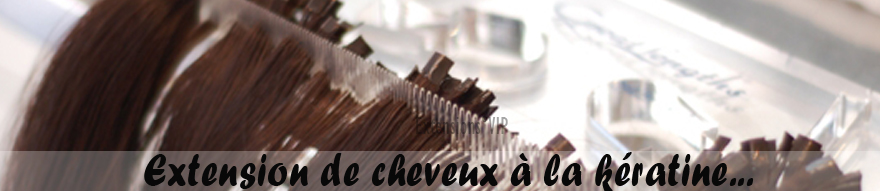 Extension de cheveux kératine