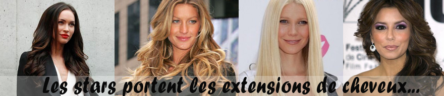 Extension de cheveux star