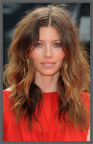 Extension de cheveux ombré hair Jessica Biel