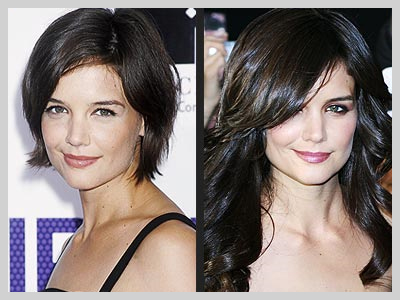 Katie Holmes Hair Extensions on Katie Holmes Extension Cheveux